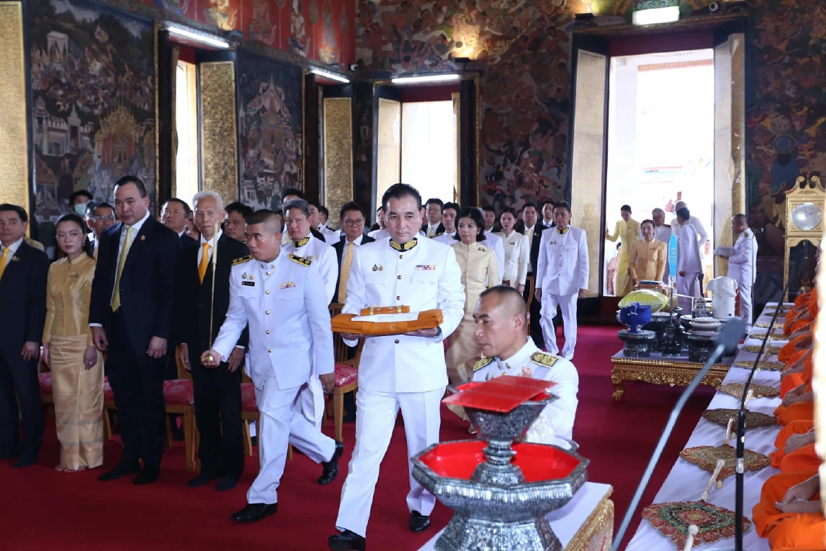 กลุ่มบริษัทกัลฟ์ น้อมถวายผ้าพระกฐินพระราชทาน ประจำปี 2568