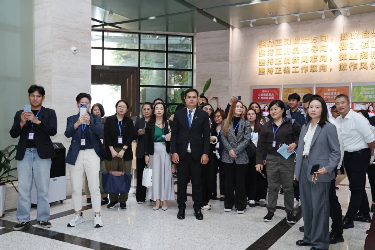 “มองจีนยุคใหม่ สิ่งที่สื่อไทยควรรู้” ครั้งที่ 7 ชมศูนย์กลางความร่วมมือ AI จีน–อาเซียน