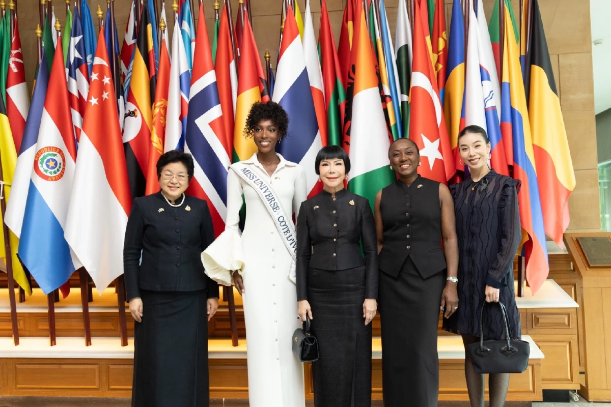 \'โอลิเวีย ยาเซ่\' สานไมตรีไทย–โกตดิวัวร์ เผยซาบซึ้งในไมตรีประเทศไทย