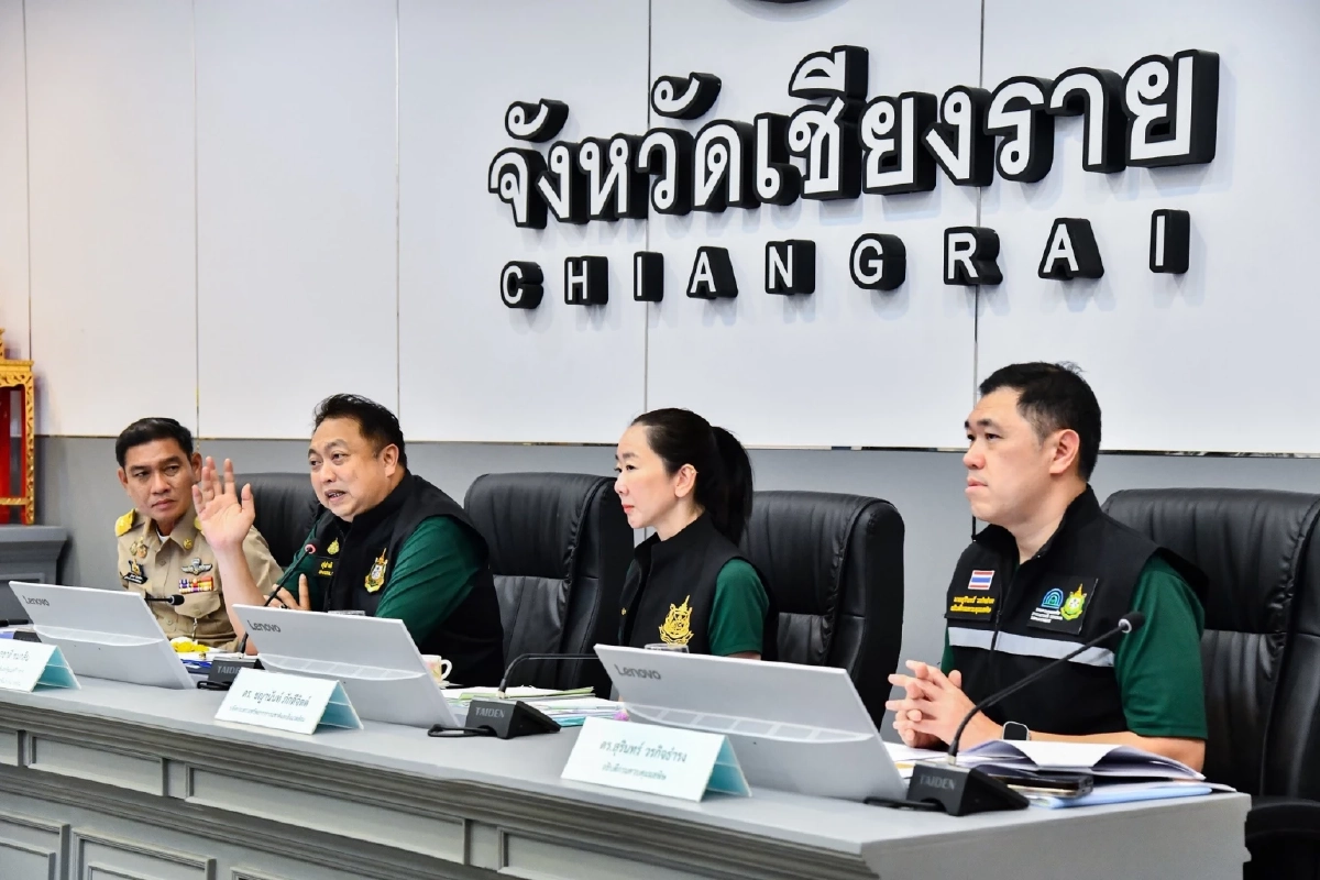 สุชาติลงพื้นที่เชียงใหม่-เชียงราย แก้ปัญหาสารหนูแม่น้ำกก