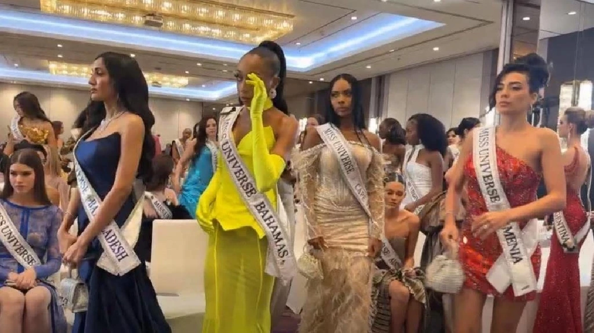 ผู้เข้าประกวด Miss Universe 2025 วอร์คเอาท์ ปมอ้างถูก \'ณวัฒน์\' พูดว่า \'โง่\'