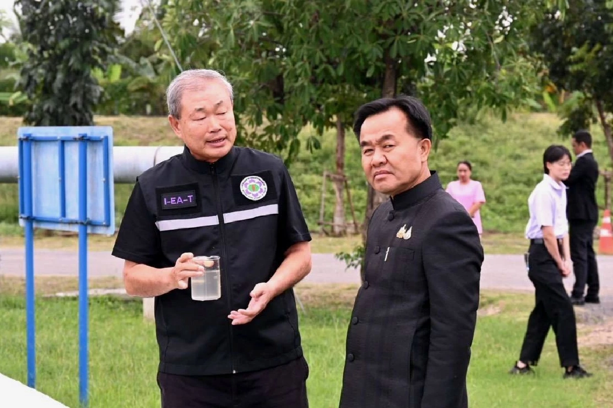 รมช.อุตสาหกรรม สั่ง นิคมฯ กทม. ห้ามปล่อย "น้ำเสียเด็ดขาด"