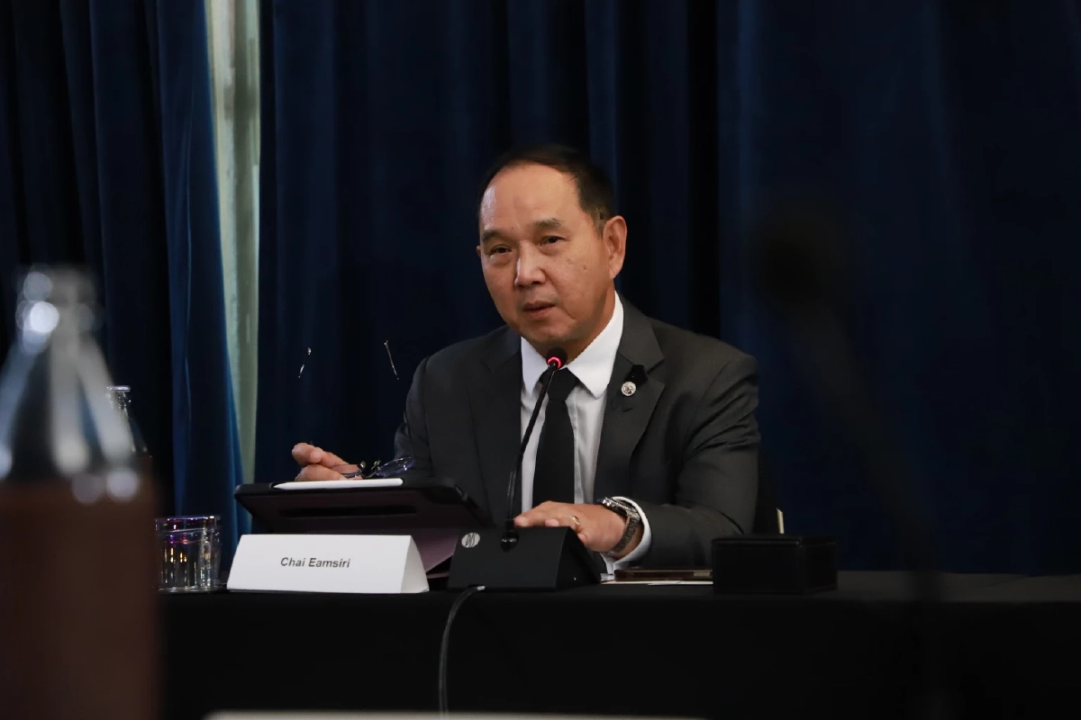 ชาย เอี่ยมศิริ ประธานเจ้าหน้าที่บริหาร บริษัท การบินไทย จำกัด (มหาชน)