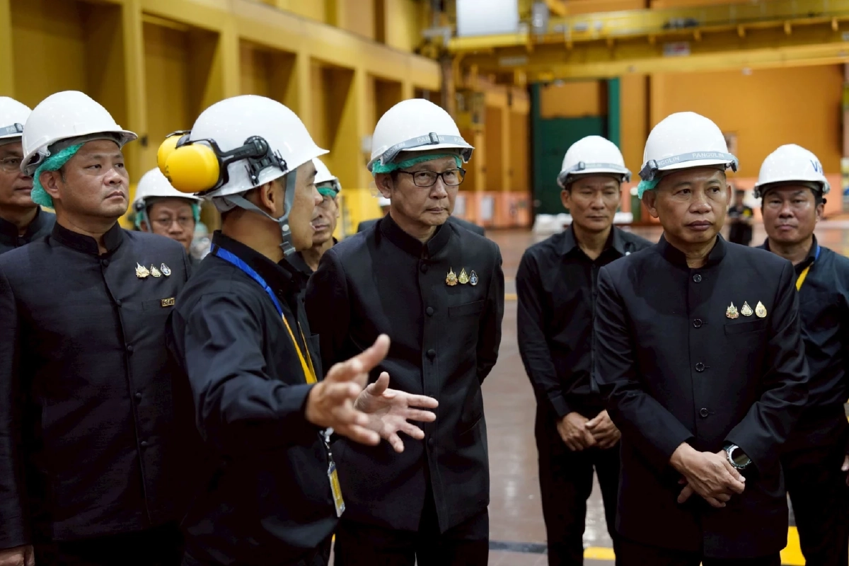 “รมว.อรรถพล” ลงพื้นที่เขื่อนสิริกิติ์ สั่งเฝ้าระวังปริมาณน้ำอย่างใกล้ชิด