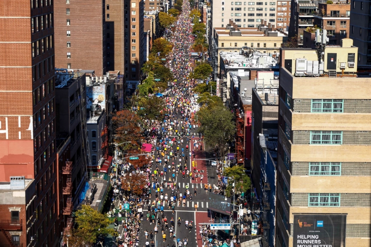 เมื่อการจัดวิ่ง มาราธอนกลายเป็นเทศกาล (City Festival) ที่ขับเคลื่อนโลกได้  Credit ภาพ AFP