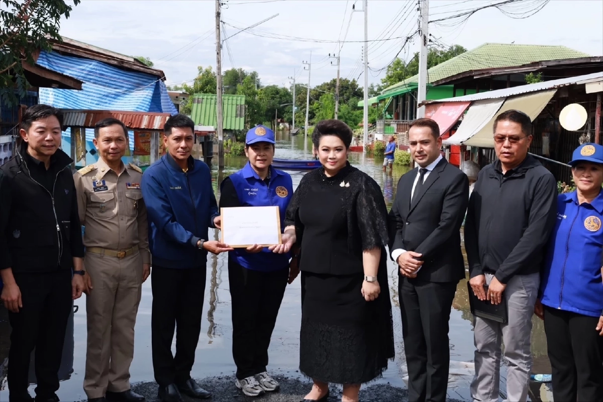 ศุภมาส ลุยน้ำท่วม สั่งเร่งช่วยประชาชน ย้ำใช้งบกลางฟื้นฟูพื้นที