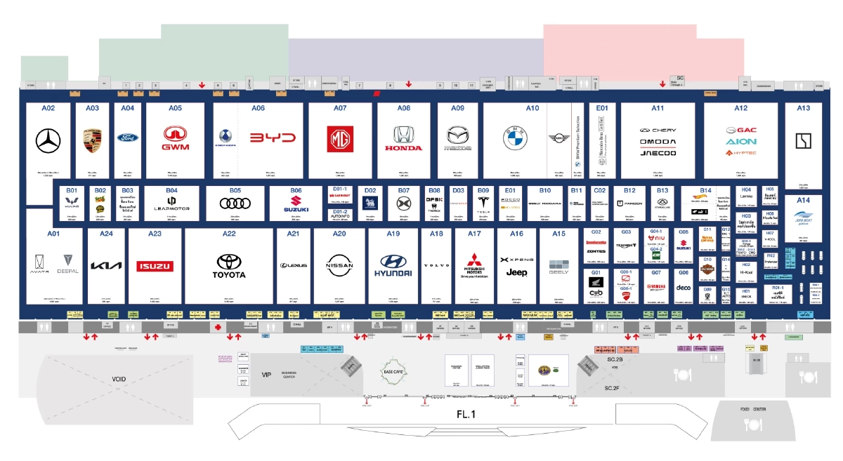 Motor Expo 2025 เริ่มจัดวันไหน ราคาบัตร แผนผังบูธ รถใหม่เปิดตัว