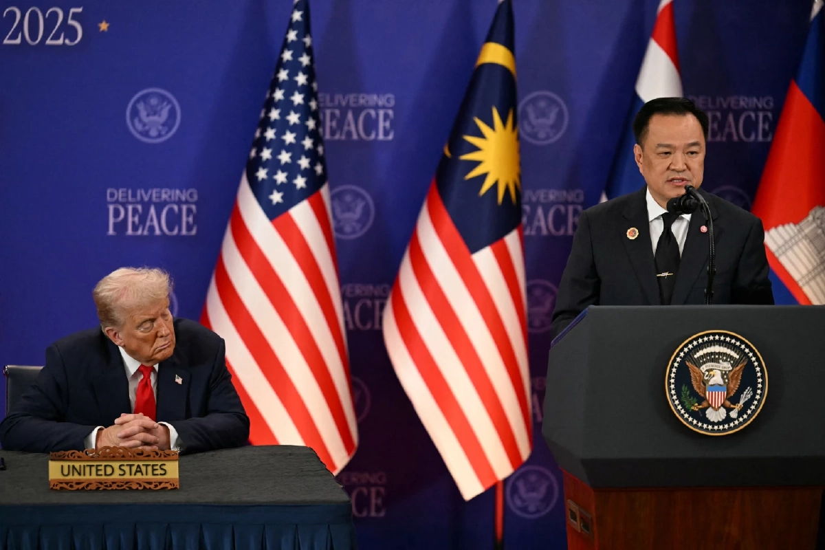 อนุทิน ยืนยัน &quot;ทรัมป์&quot; ไม่ผูกภาษีการค้ากับปฏิญญาสันติภาพ Credit ภาพ REUTERS