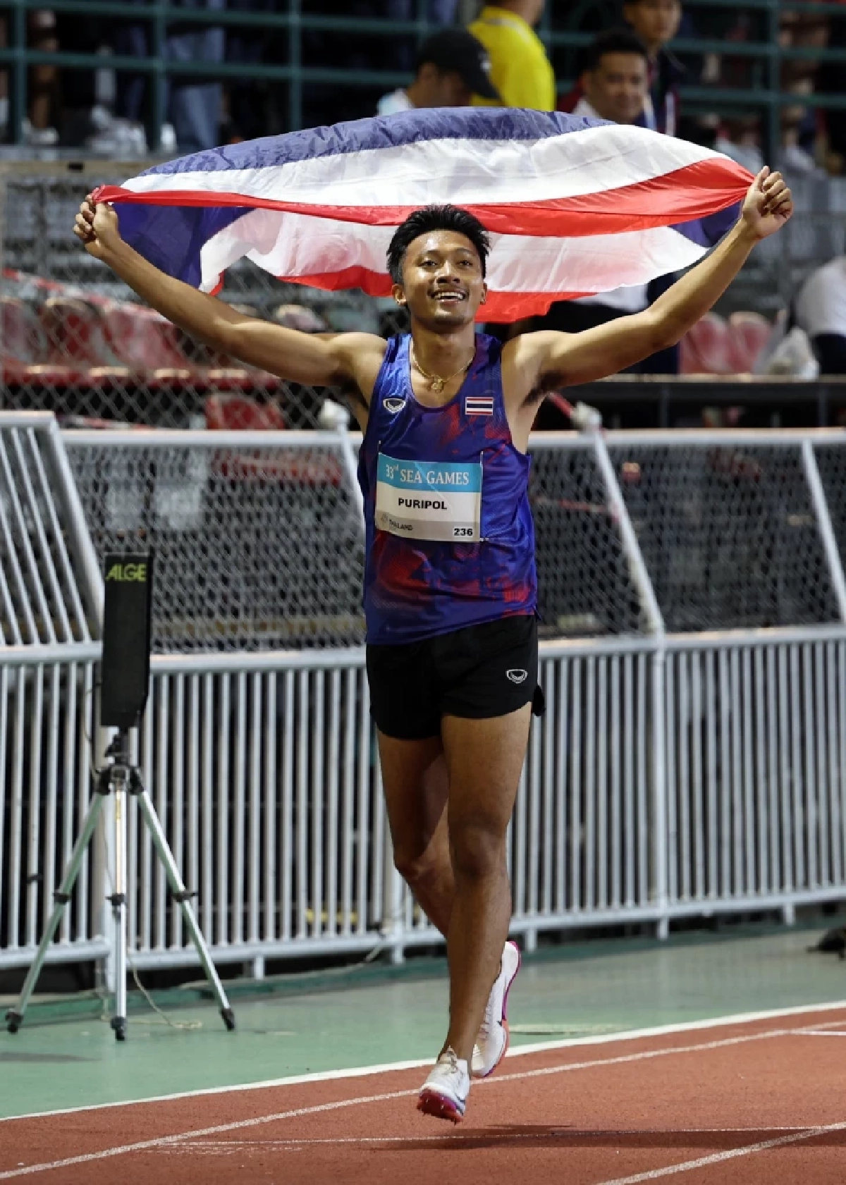 บิว ภูริพล บุญสอน - เรามีฝัน เห็นเขาวิ่งในรอบชิงฯ โอลิมปิก ได้ไหม ? จากสถิติ 100 ม. 9.94 วินาที Credit ภาพ REUTERS 