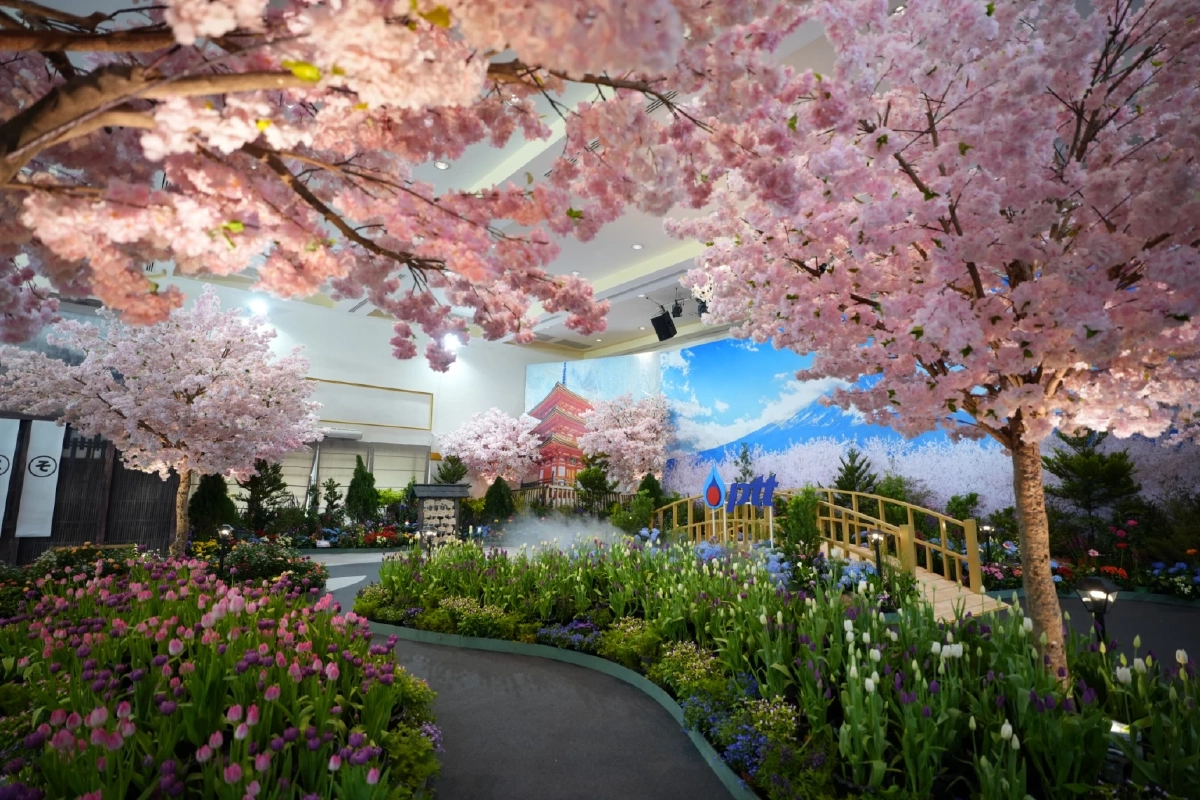 ชวนรับลม ชมงานมหัศจรรย์ไม้เมืองหนาว ทิวลิปบานที่สวนหลวง ร.๙