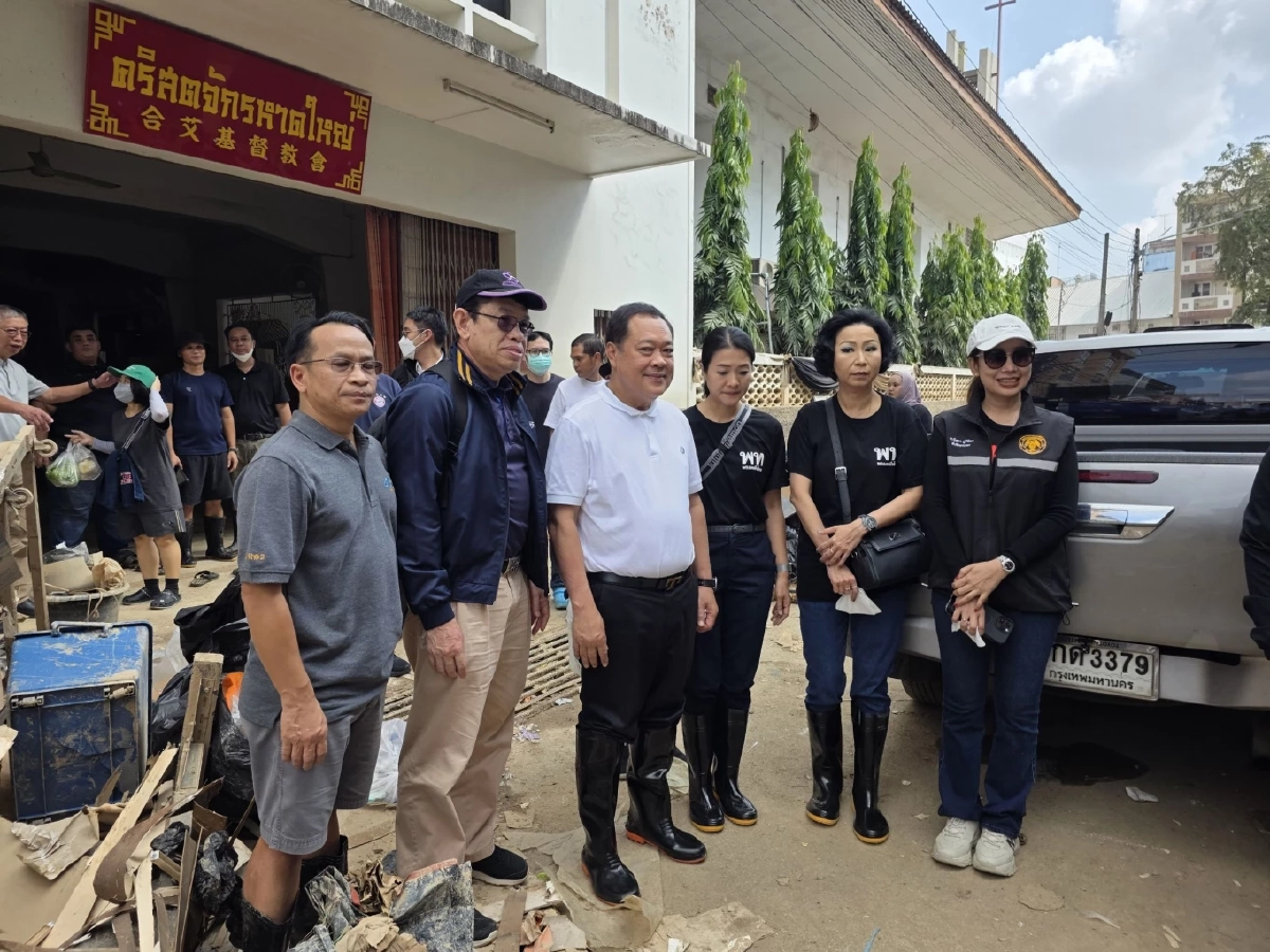 ทวี-ธีรรัตน์ ประชาชาติ-เพื่อไทย” ผนึกกำลัง Kick off ฟื้นฟูหาดใหญ่