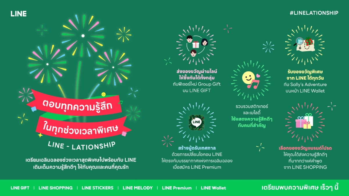 กลยุทธ์ ‘LINE-LATIONSHIP’: ถอดรหัสแคมเปญ LINE ชวนคนไทยฉลองช่วงเวลาพิเศษ