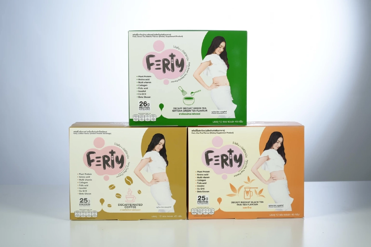 กระแสชาเขียวมัทฉะยังแรง! ส่ง ‘เฟอร์ตี้ ชาเขียวมัทฉะ’บุกตลาดเต็มสูบ