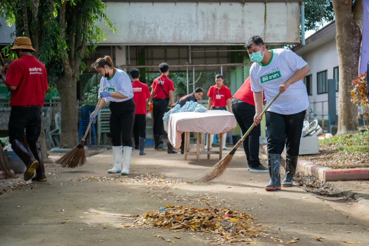 ซีพีลุยใต้ ฟื้นโรงเรียน-โรงพยาบาล หลังน้ำท่วม คืนพลังให้ชุมชน