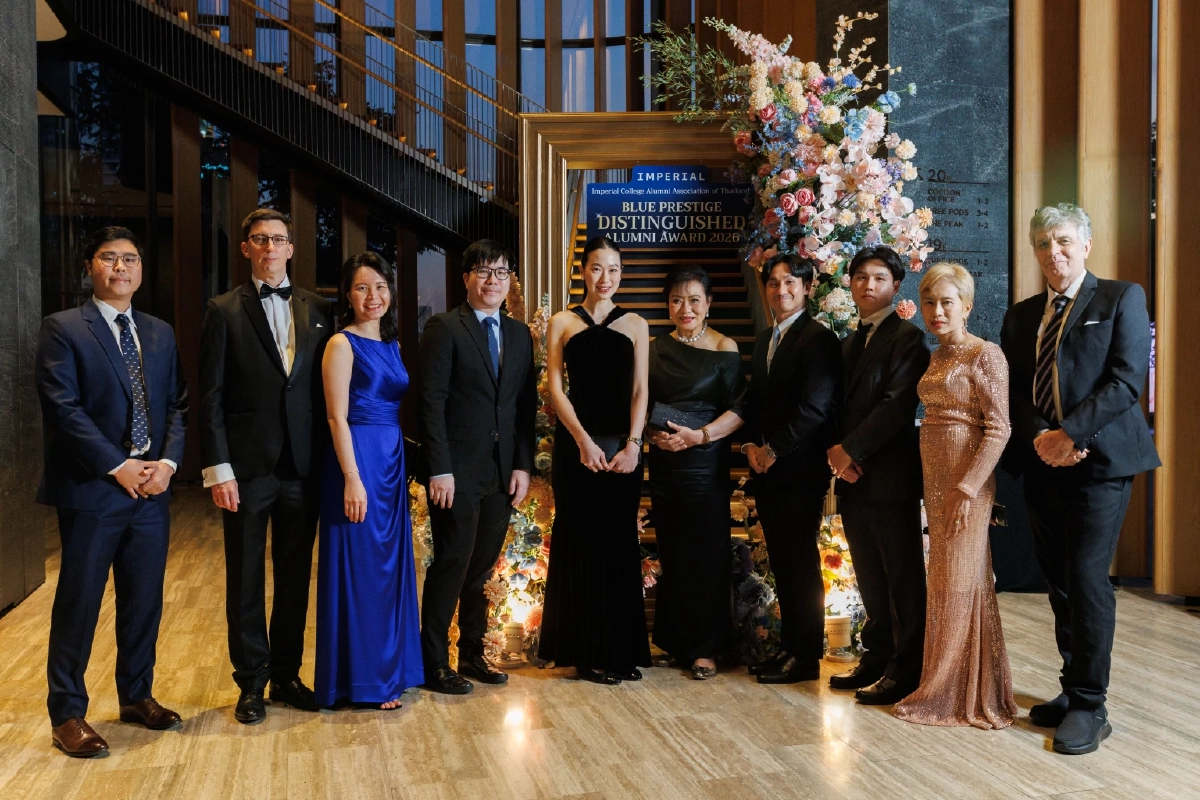 ศิษย์เก่า อิมพีเรียล คอลเลจ ลอนดอน แห่งประเทศไทย ร่วมยินดีศิษย์เก่าดีเด่น คุณหญิงกัลยา โสภณพนิช