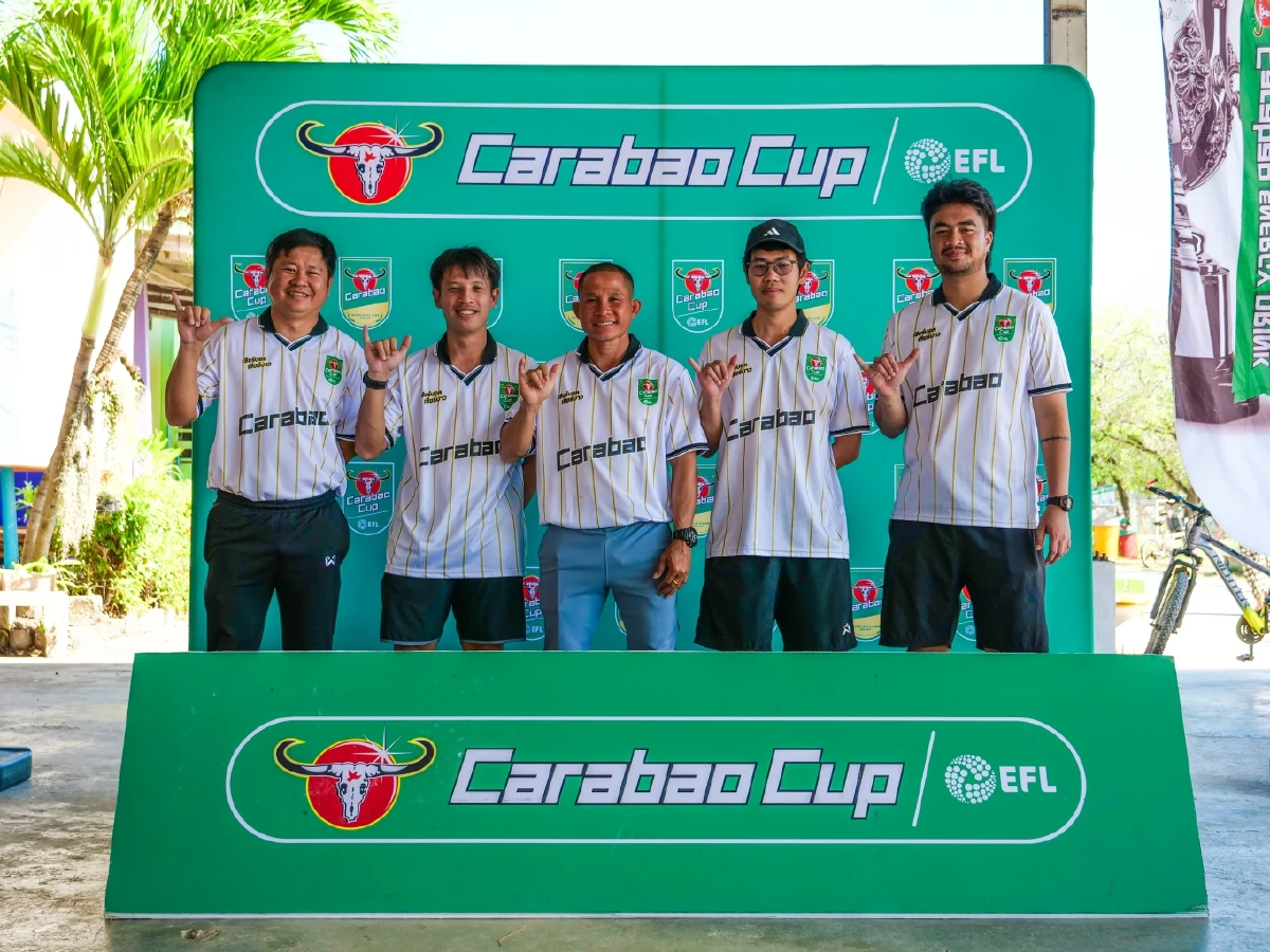 คาราบาวเดินหน้าโครงการ 'สนามแห่งโอกาส' ปั้นฟุตบอลเยาวชนบางปะกง