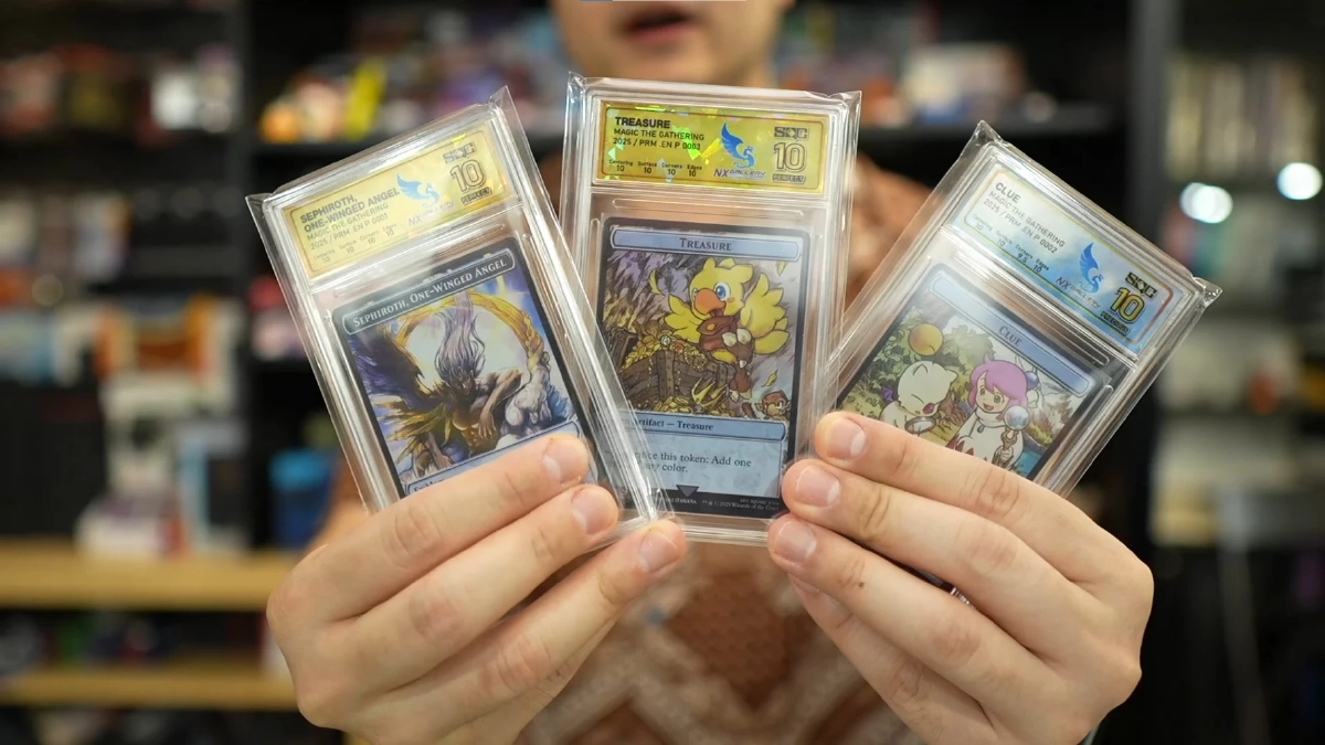 การ์ดสะสมของคุณแอมป์ที่ได้รับการ Grade เพื่อการันตีคุณภาพ