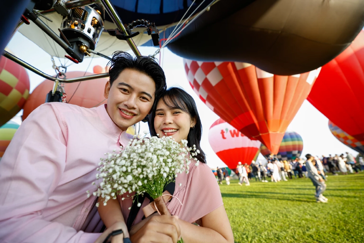 เชียงรายหวานมาก! ‘งานบอลลูนนานาชาติ’ บอกรักบนฟ้า รับเดือนแห่งความรัก