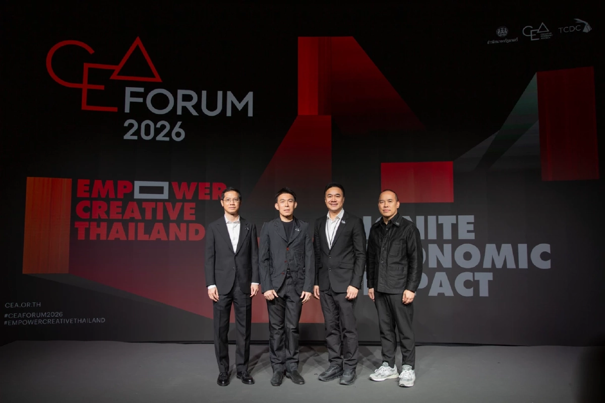 ไทยเดินหน้าบูม ‘เศรษฐกิจสร้างสรรค์’ ขึ้นแท่น Creative Nation ปั้นเศรษฐกิจใหม่