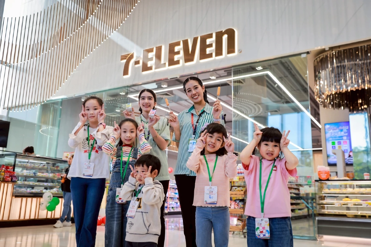 ซีพี ออลล์-เซเว่น อีเลฟเว่น เปิดบ้านจัด CP ALL KIDS DAY   ต่อเนื่องปีที่ 3