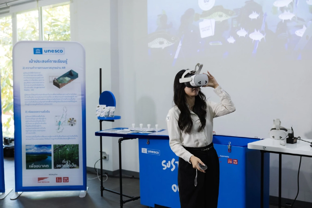 UNIQLO x UNESCO ชวนเยาวชนสำรวจโลกใต้ทะเลผ่าน VR ณ พิพิธภัณฑ์เด็กกรุงเทพฯ แห่งที่ 1