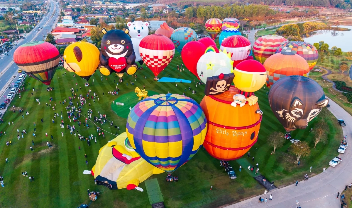 เชียงรายหวานมาก! ‘งานบอลลูนนานาชาติ’ บอกรักบนฟ้า รับเดือนแห่งความรัก