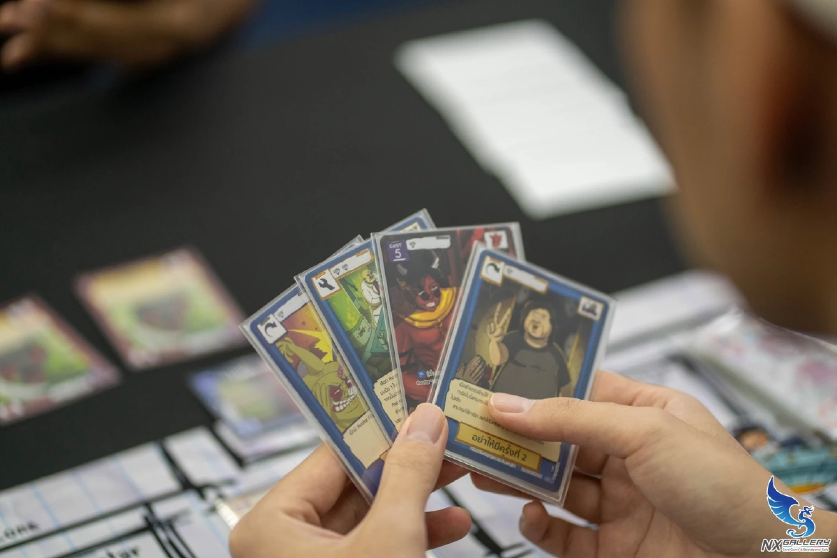 การ์ดเกม Battle of Talingchan (ภาพจาก Nx Gallery)
