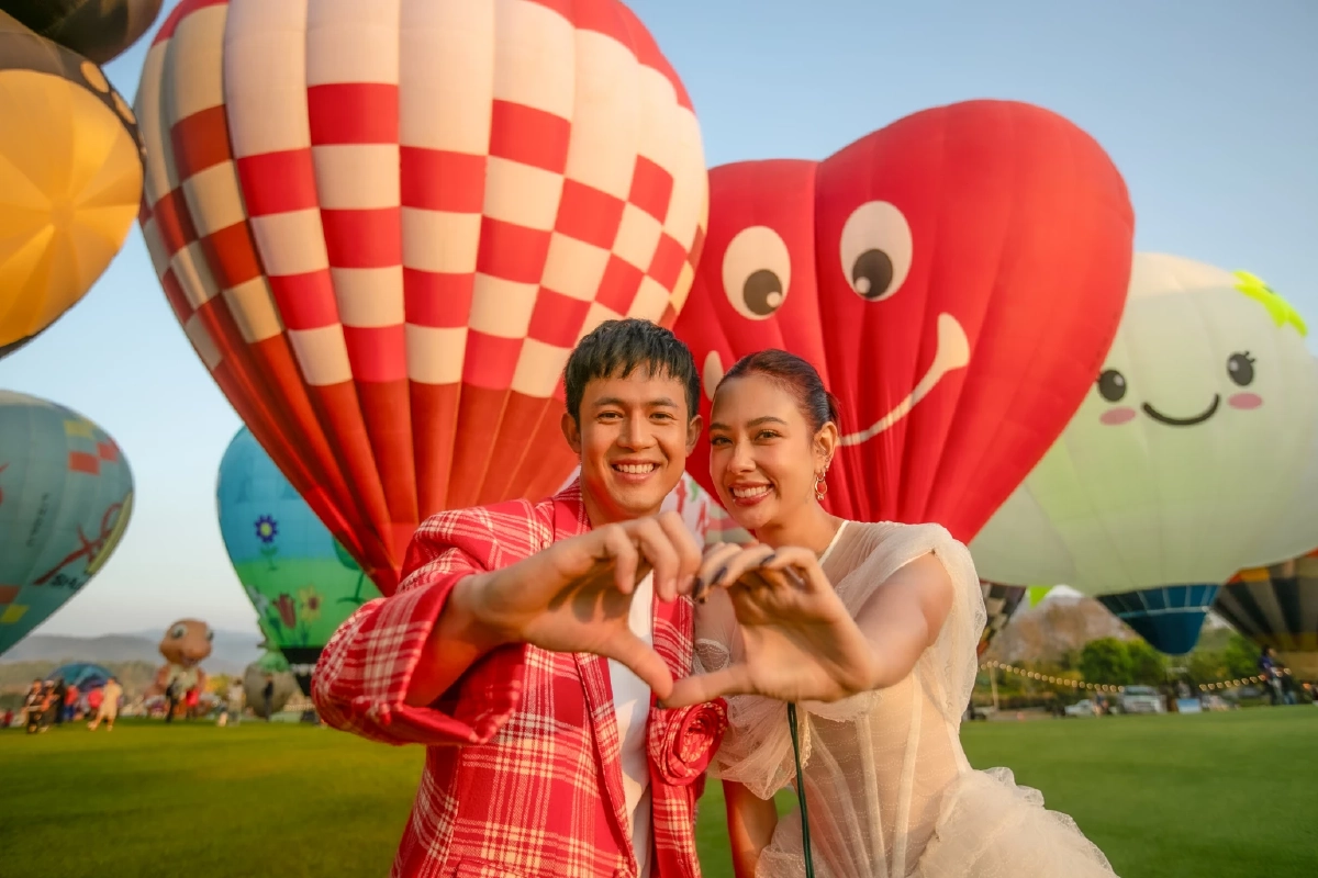 เชียงรายหวานมาก! ‘งานบอลลูนนานาชาติ’ บอกรักบนฟ้า รับเดือนแห่งความรัก