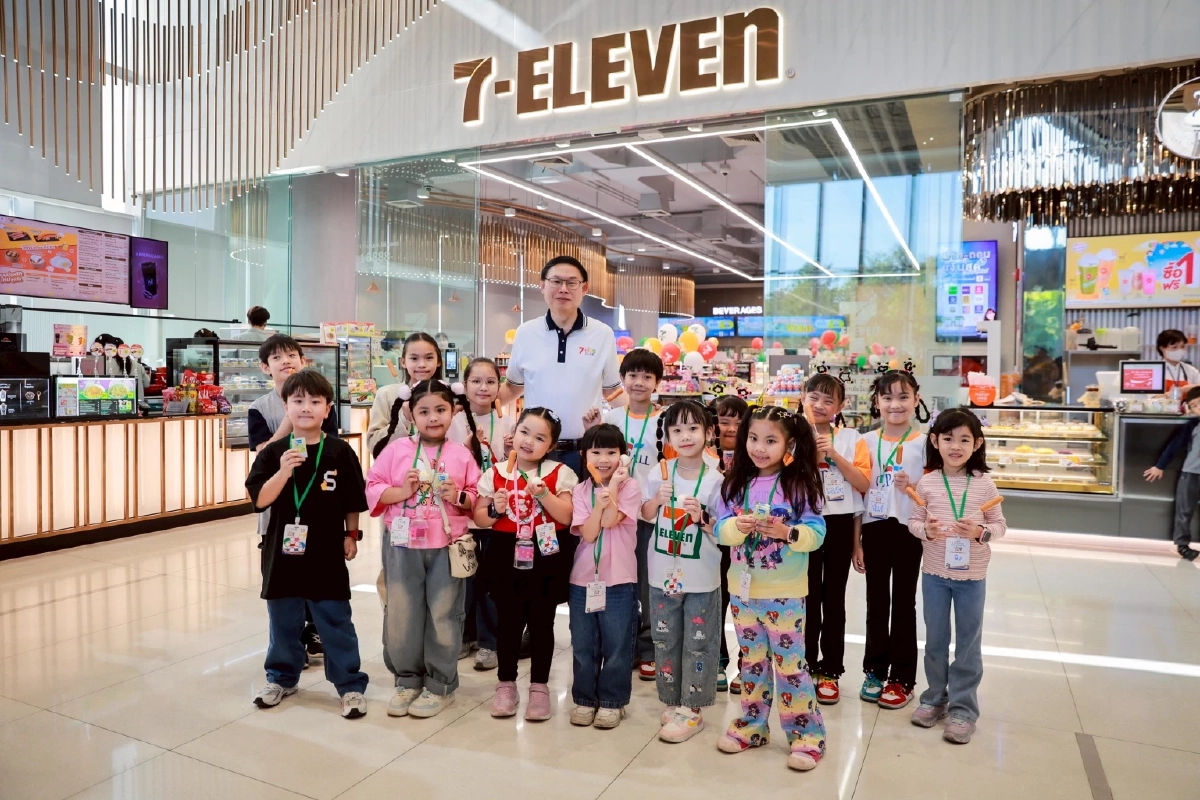 ซีพี ออลล์-เซเว่น อีเลฟเว่น เปิดบ้านจัด CP ALL KIDS DAY   ต่อเนื่องปีที่ 3