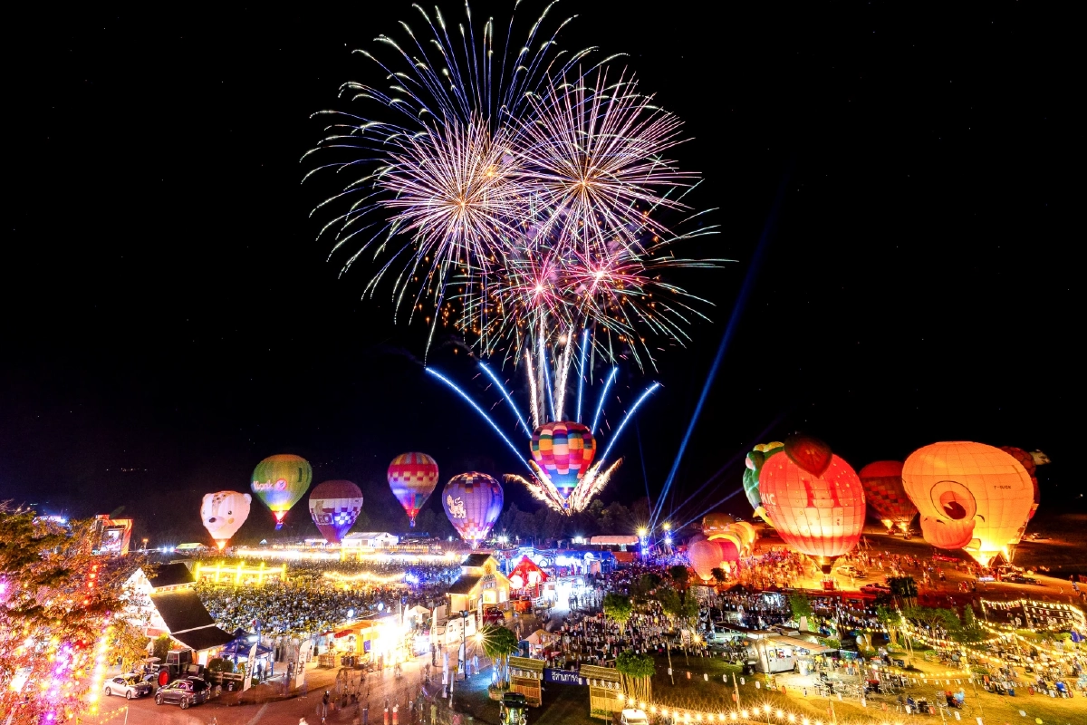 เชียงรายหวานมาก! ‘งานบอลลูนนานาชาติ’ บอกรักบนฟ้า รับเดือนแห่งความรัก