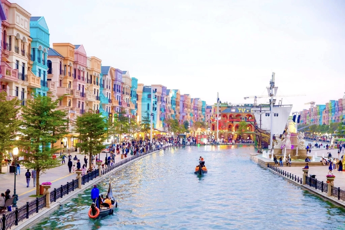 เมืองเวนิชจำลอง ฟูก๊วก ที่มา: เพจ VinWonders