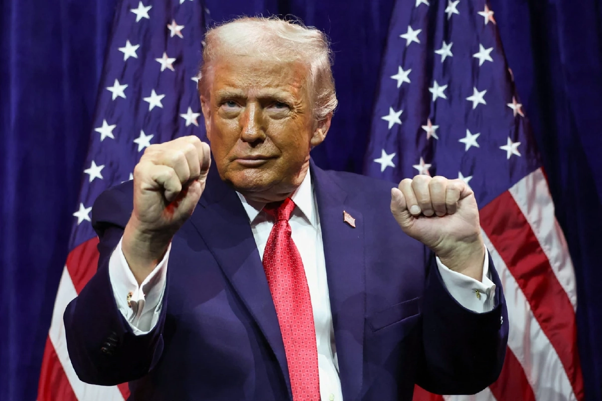 โดนัลด์ ทรัมป์  แซะ นักกีฬาข้ามเพศ  ชี้ 'เคลิฟ' แชมป์มวยโอลิมปิก ไม่ใช่ผู้หญิง Credit ภาพ REUTERS 