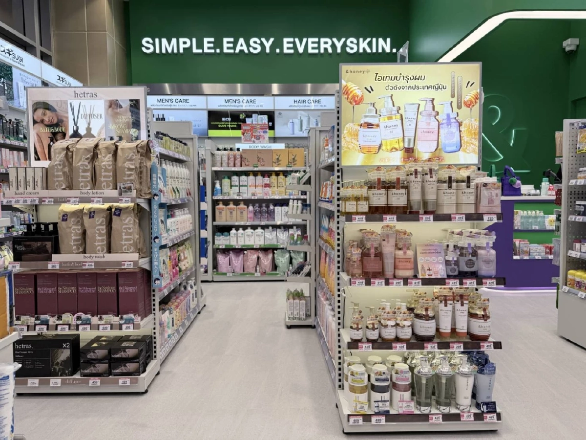 สินค้าความงามและสุขภาพ 'แบรนด์ญี่ปุ่น–เกาหลี' บุกไทยต่อเนื่อง ยึดทำเลใจกลางเมือง