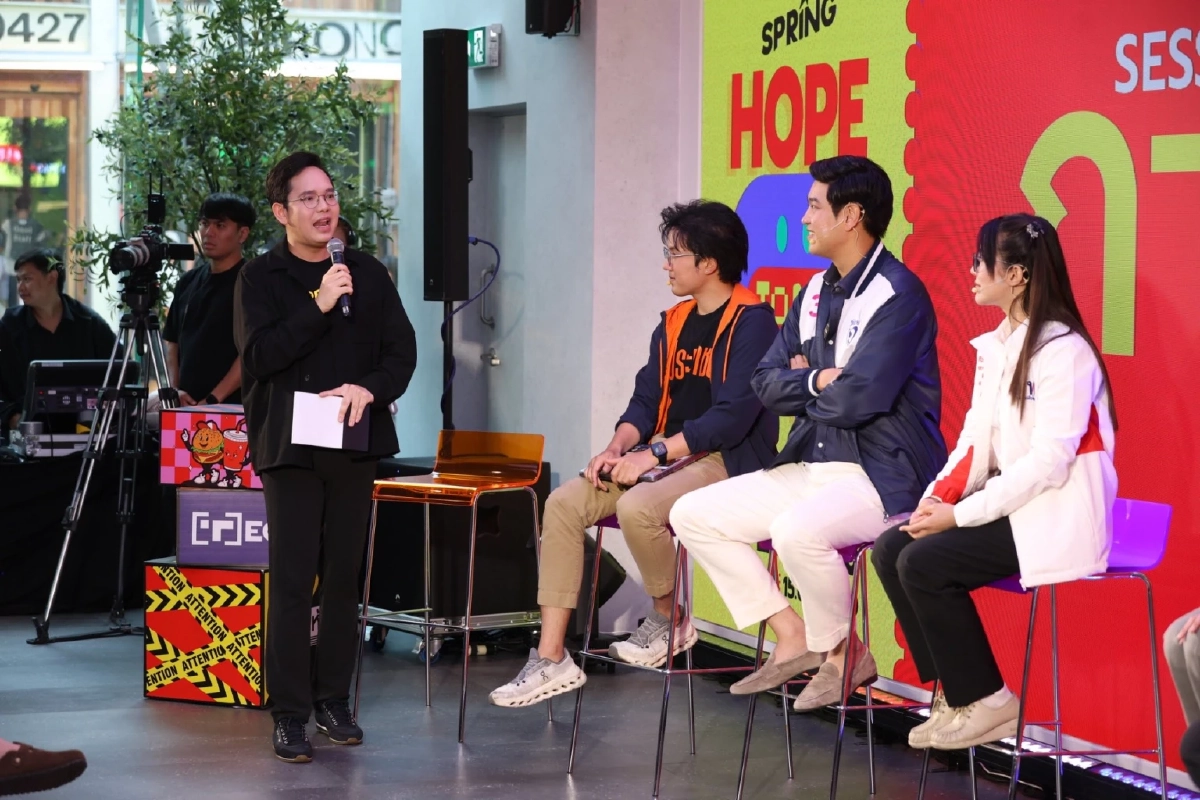 SpringNews เปิดเวที Hope Talk 6 พรรค ความหวังพูดได้ สไตล์คนรุ่นใหม่