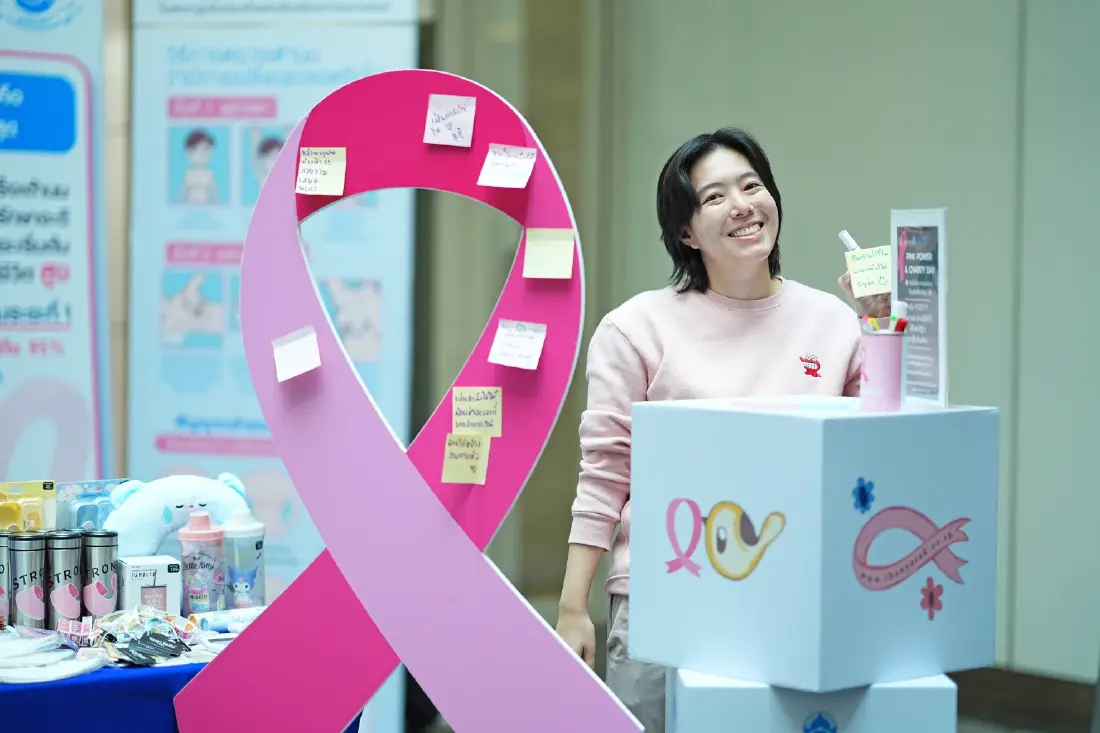 คิง เพาเวอร์ จับพันธมิตร จัด Pink Power & Charity Day สู้มะเร็งเต้านม