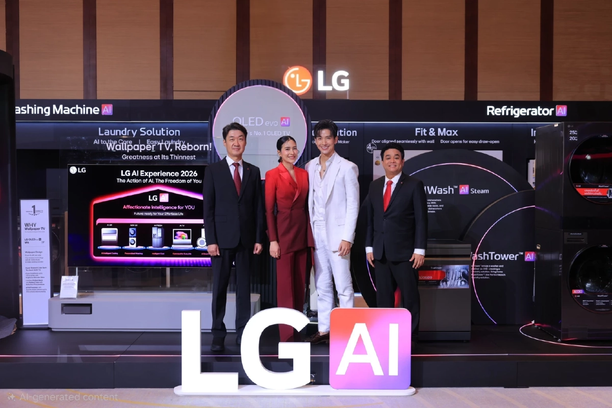 LG ชูวิสัยทัศน์ AI in Action ปฏิวัติเครื่องใช้ไฟฟ้า Zero Labor Home