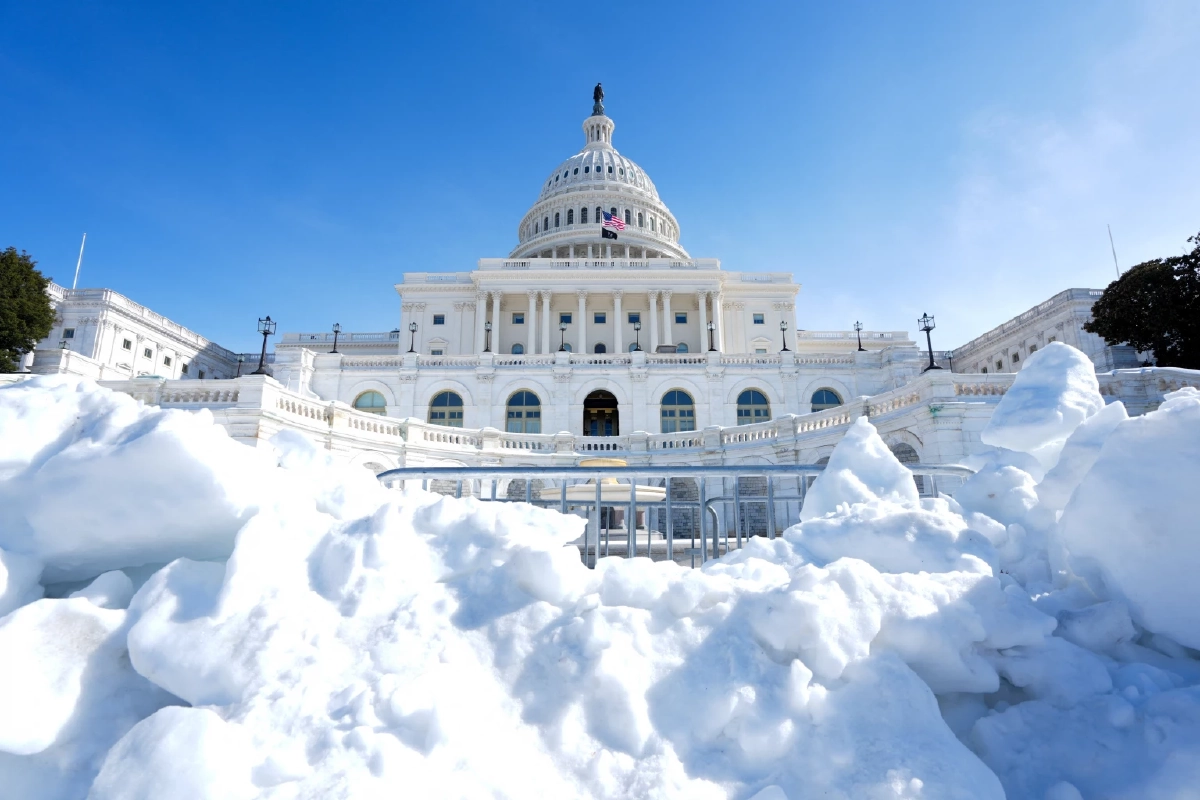 ชาววอชิงตัน ดี.ซี. โล่งใจ อากาศหนาวจัดกำลังจะผ่านพ้นไปแล้ว