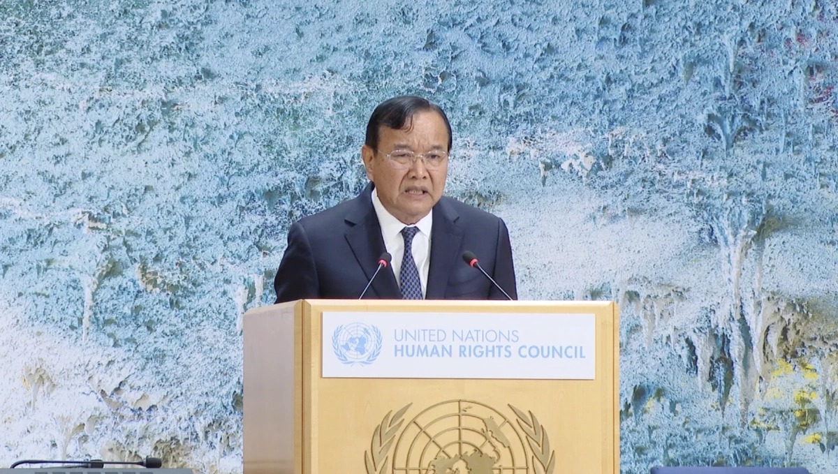 ปรัก สุคน รองนายกรัฐมนตรี และรัฐมนตรีว่าการกระทรวงการต่างประเทศกัมพูชา