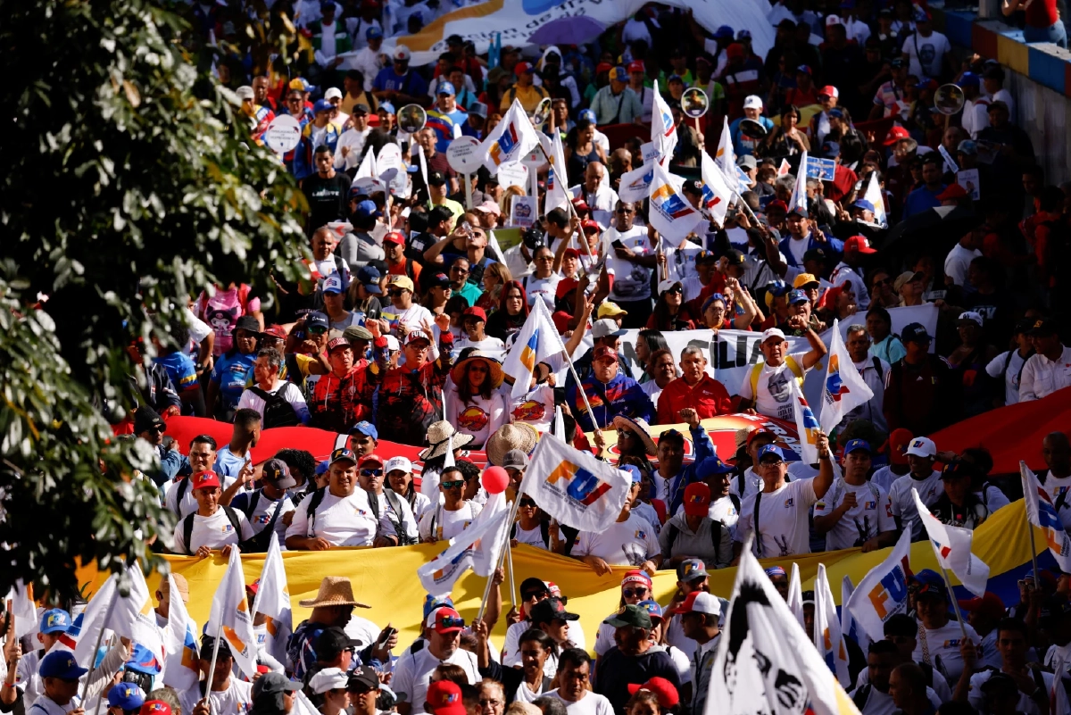 เวเนซุเอลาประท้วงสหรัฐฯ ทวงคืน 'มาดูโร' ถูกจับครบเดือน