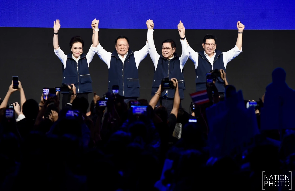 'อนุทิน' ปราศรัยใหญ่สุดท้าย ย้ำประเทศไม่ใช่ที่ทดลองงาน ชูทีมมืออาชีพ