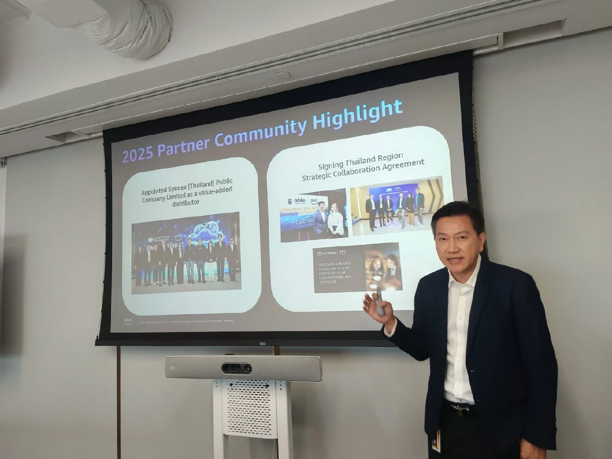 สรุปเทรนด์ จาก AWS ประเทศไทย ใน ปี 2569 เจาะลึก AI Agents ที่คิดแทนและทำงานแทน