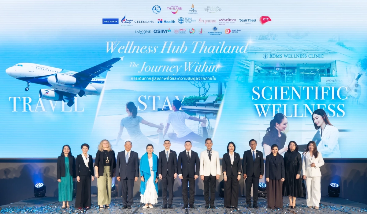 บูมท่องเที่ยวเชิงสุขภาพ! ดันไทย Wellness Hub Thailand