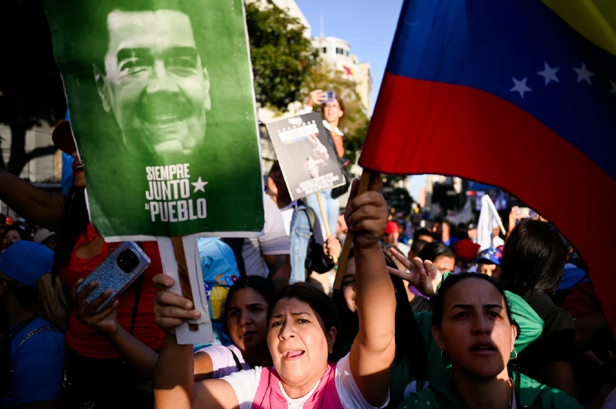 เวเนซุเอลาประท้วงสหรัฐฯ ทวงคืน 'มาดูโร' ถูกจับครบเดือน