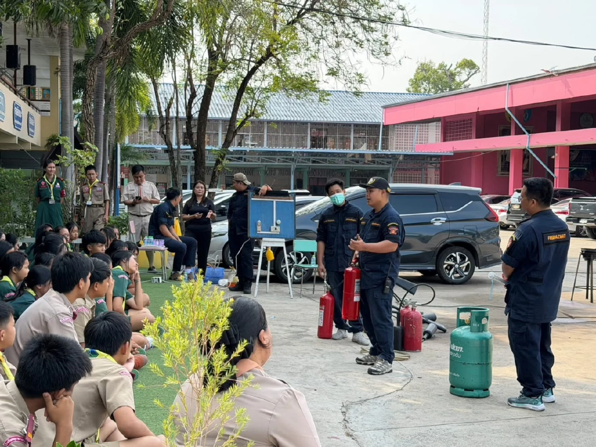 ท่าเรือแหลมฉบัง เดินหน้าเสริมความปลอดภัยโรงเรียนบางละมุง