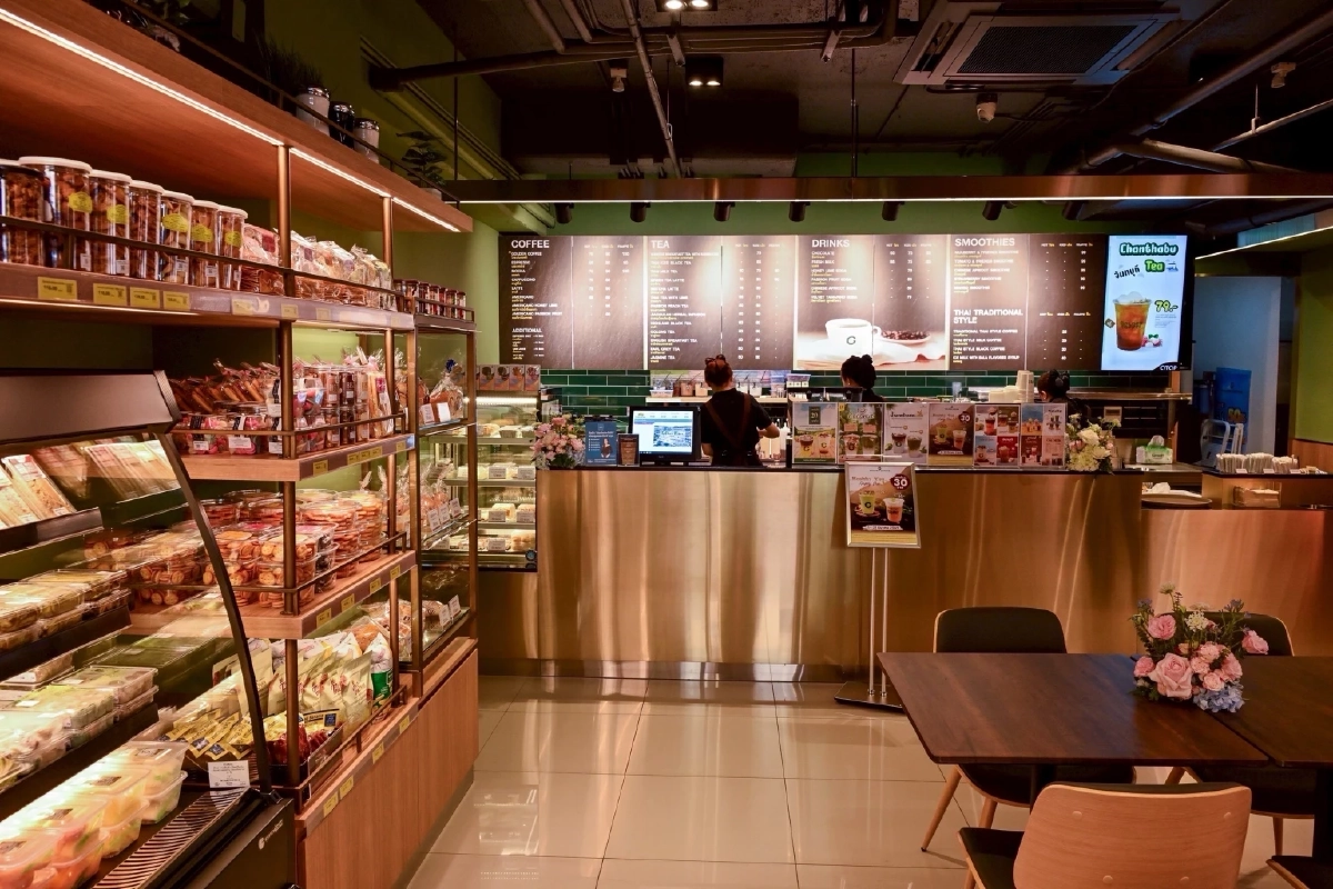 เปิดร้านโกลเด้น คอฟฟี่ สาขาอาคารเมืองไทย - ภัทร คอมเพล็กซ์