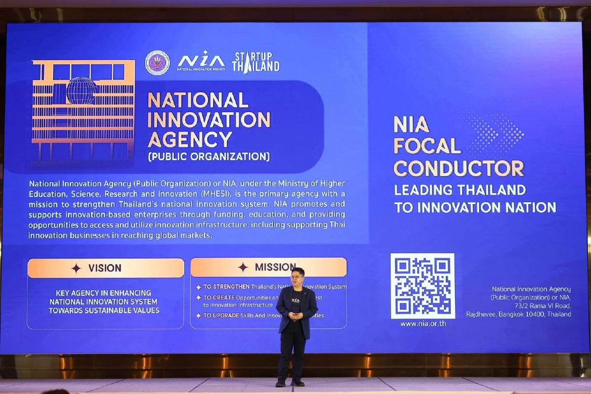 NIA เปิดตัว Global Startup Hub 2026 ติดปีก 30 สตาร์ตอัปไทยสาย Tech สู่ตลาดอาเซียน