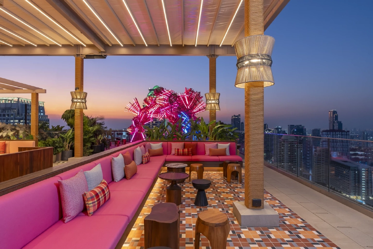 Sato San รูฟท็อปบาร์ราชประสงค์ จุดแฮงเอาต์สไตล์อีสาน-ญี่ปุ่น