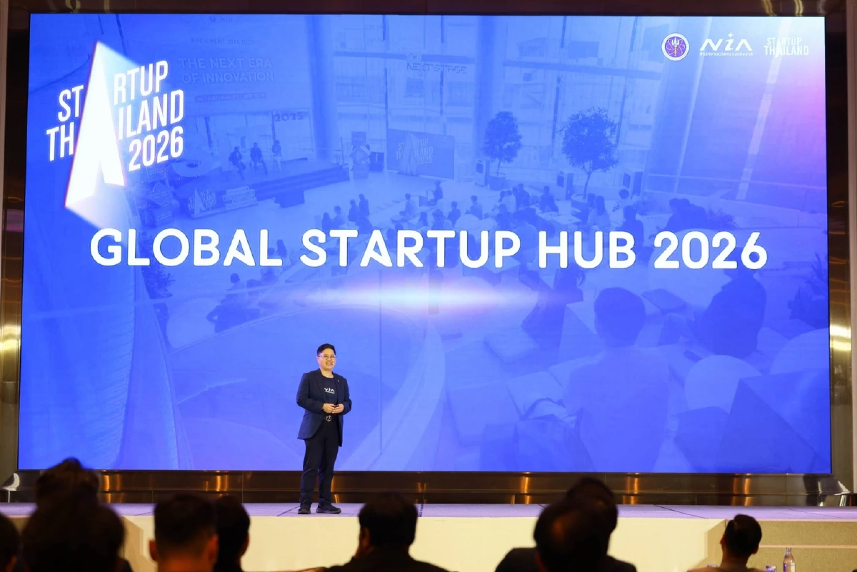 NIA เปิดตัว Global Startup Hub 2026 ติดปีก 30 สตาร์ตอัปไทยสาย Tech สู่ตลาดอาเซียน
