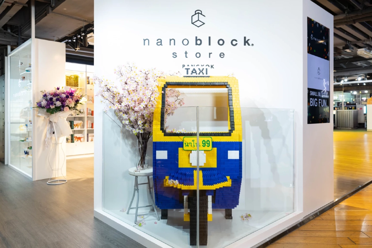 ทำไม 'ของเล่นชิ้นจิ๋ว' ถึงเยียวยา! nanoblock store แห่งแรกในไทย พร้อมโมเดล ‘ต้มยำกุ้ง’