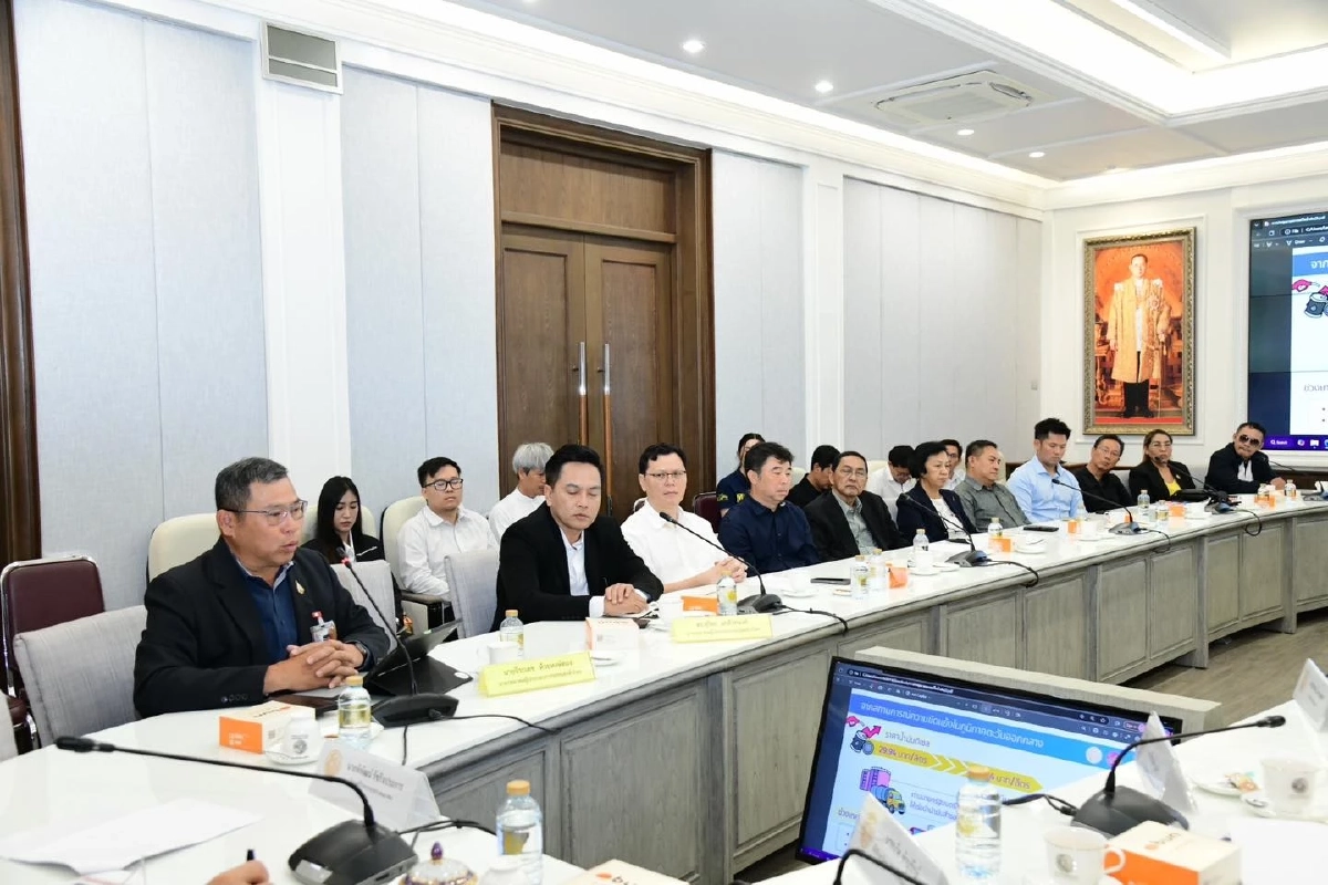 คมนาคมถกผู้ประกอบการ รับมือสงกรานต์ ท่ามกลางวิกฤตตะวันออกกลาง